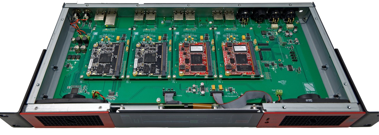 RL Series - 1U 19in Rack Mount AoIP Monitoring Tool and Mixer 